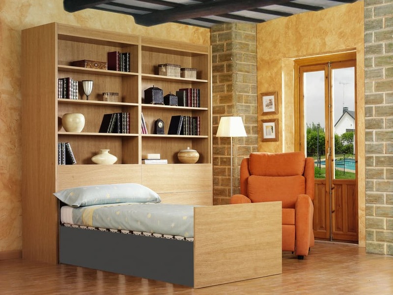Schrankbett Wohnzimmer ausgefahren Schrankbett Wohnzimmer ausgefahren