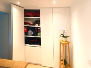 Einbauschrank offen
